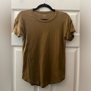 Madewell Whisper Cotton Crew Neck Tee Shirt